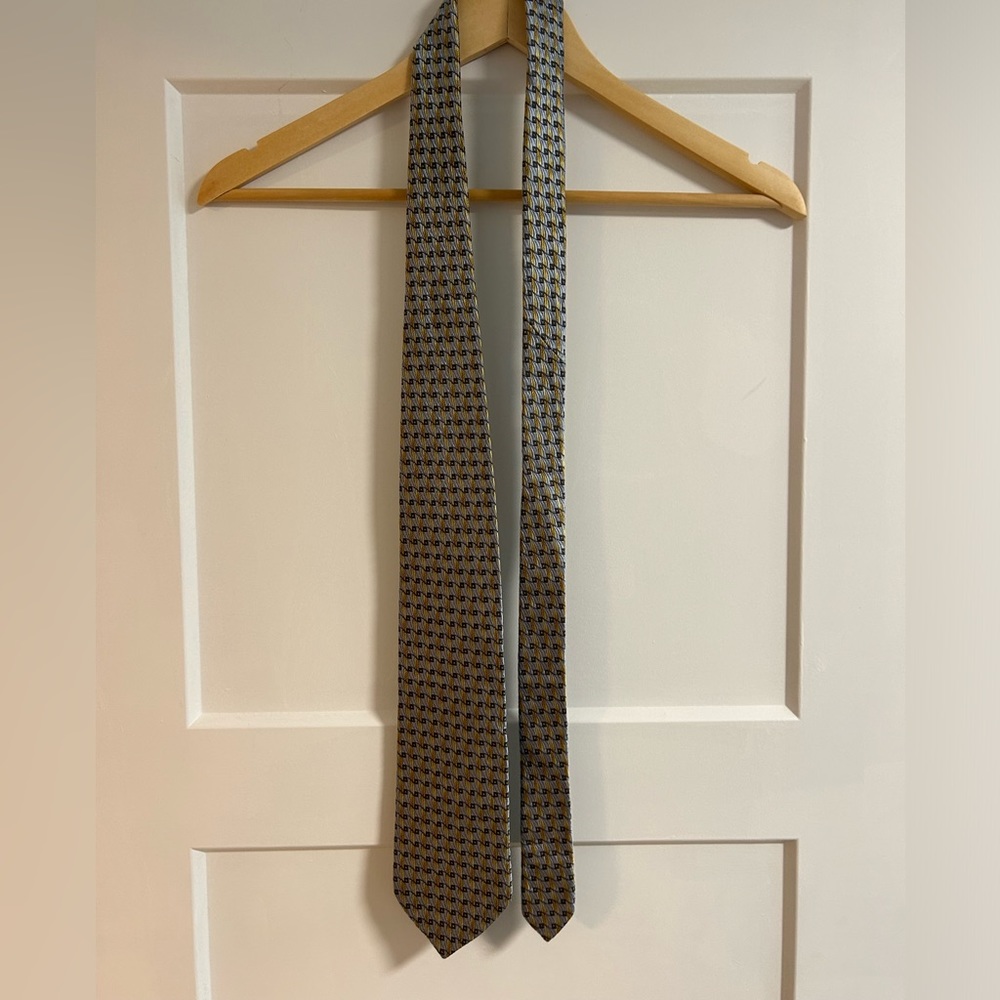 Ermengildo Zegna tie.  Worn but in good shape.
